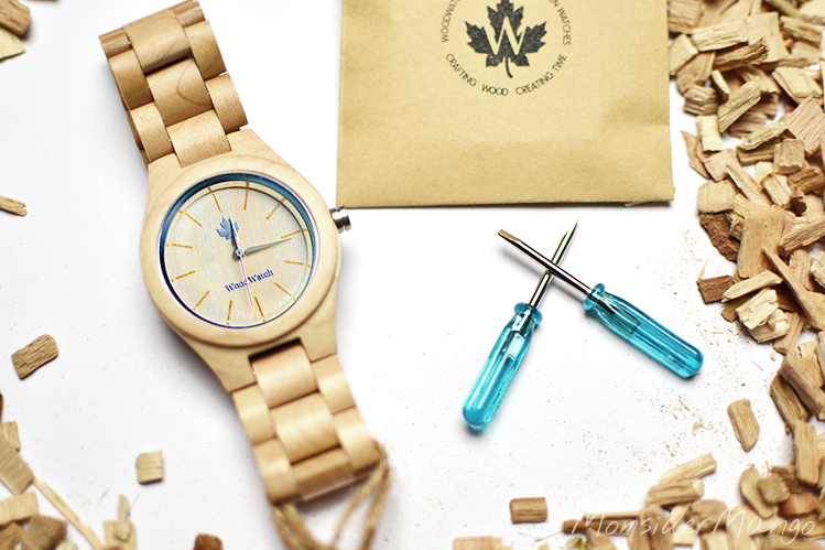 Afbeelding WoodWatch horloge schakels
