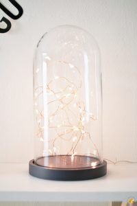 Afbeelding DIY stolp met lichtjes
