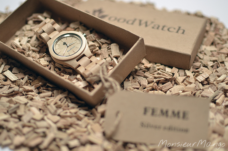 Afbeelding WoodWatch Femme horloge