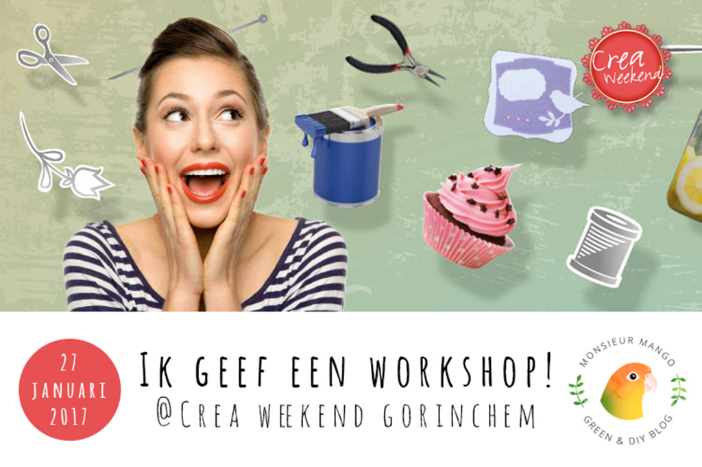 Afbeelding aankondiging workshop @creaweekend