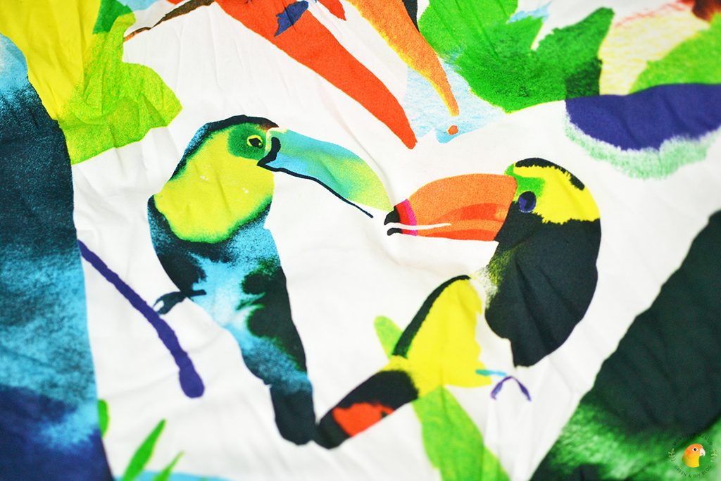 Afbeelding Lush Furoshiki toucan