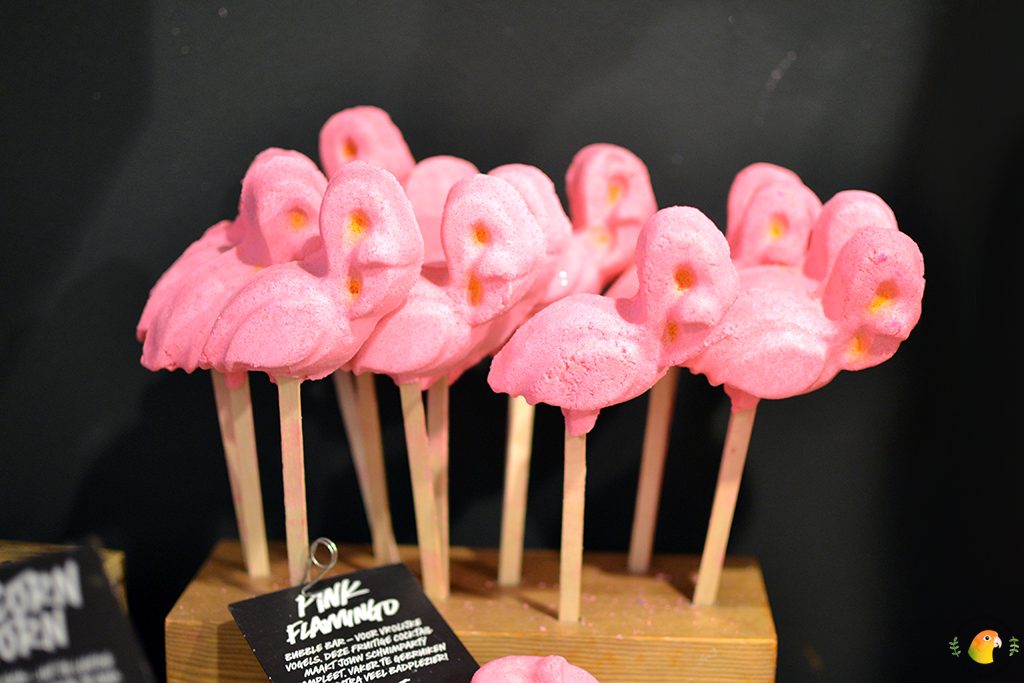 Afbeelding Lush Pink Flamingo bubble bar
