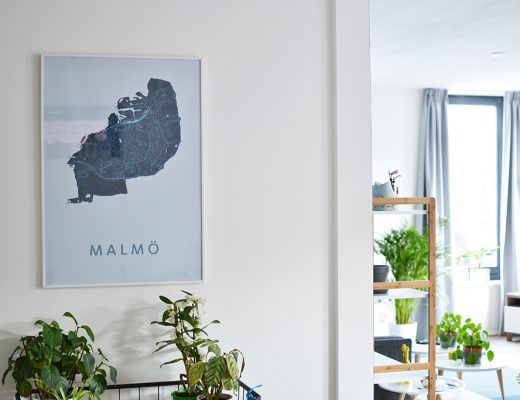 Afbeelding stadsplattegrond Malmö van Kunst in Kaart