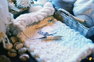 Afbeelding Knit & Knot Keigoed vilten bulky gebreid