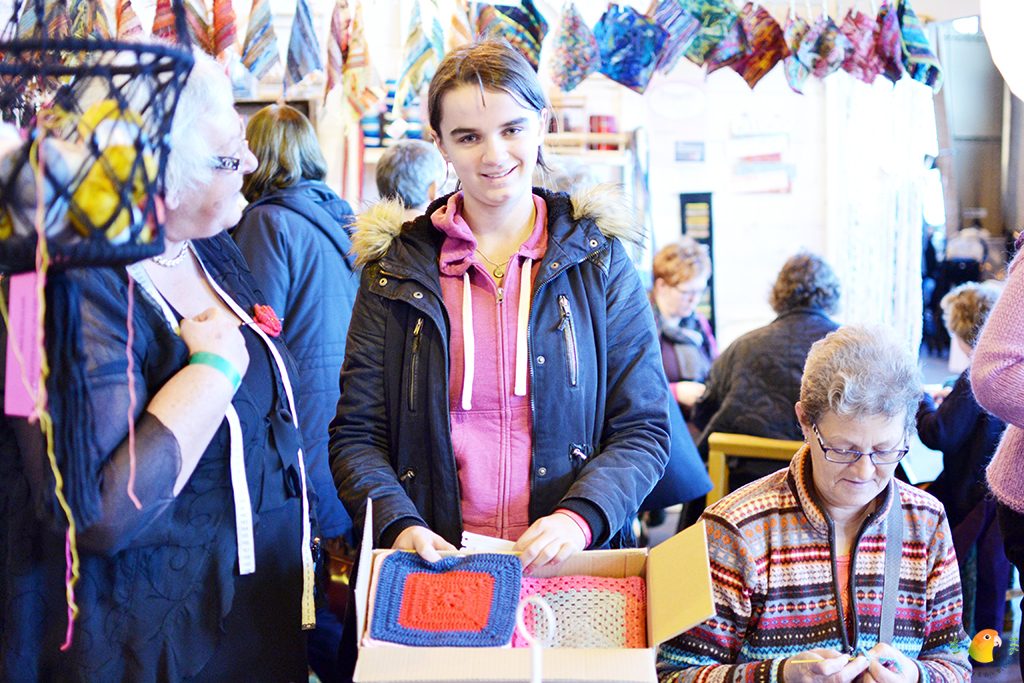 Afbeelding Knit & Knot bijdrage grootste gehaakte deken