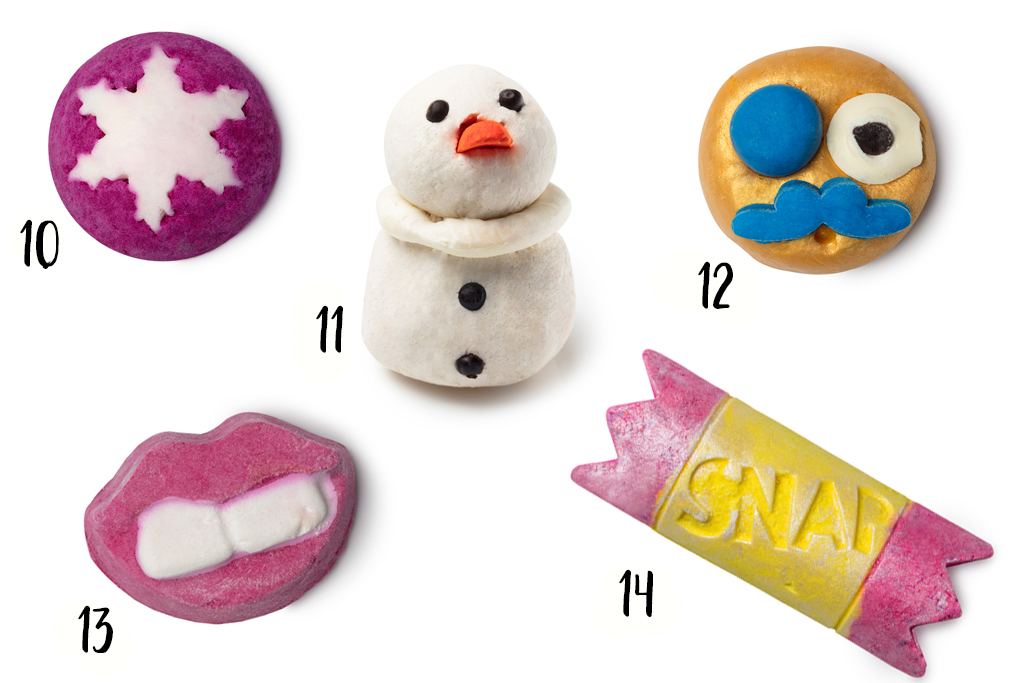 Lush Wintercollectie 2017 Bubble Bars