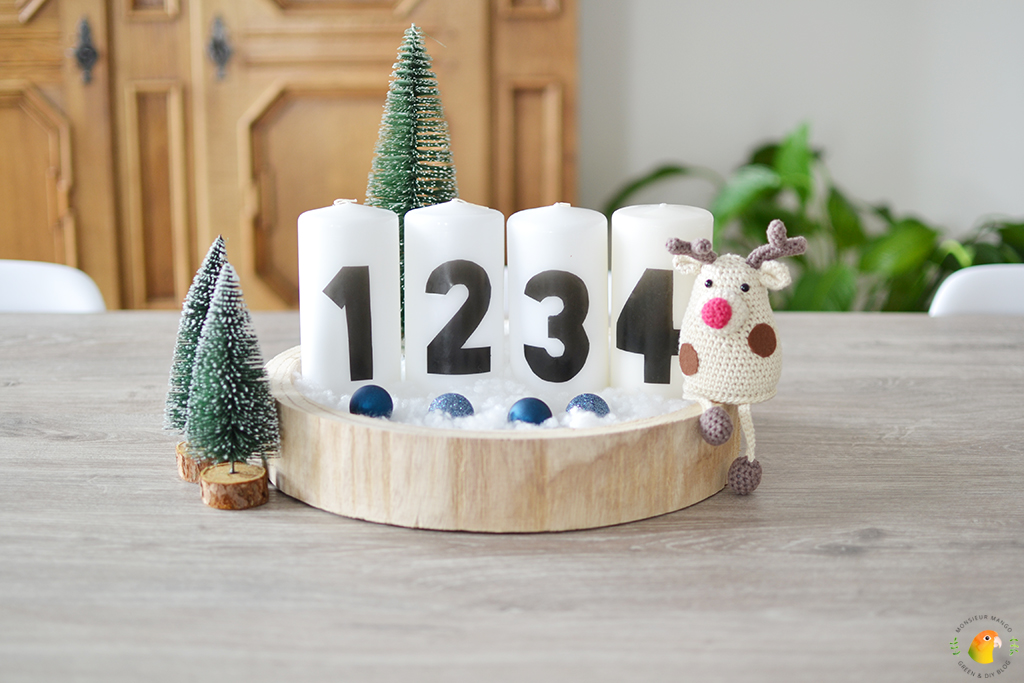 DIY Adventskaarsen maken