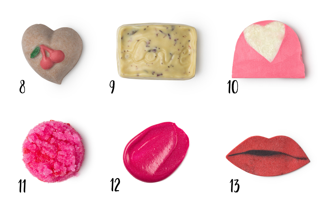 Lush Valentijnscollectie 2018 Massage Bar, Zeep, Lipscrub en Wash Card