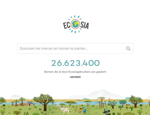 Ecosia zoekmachine