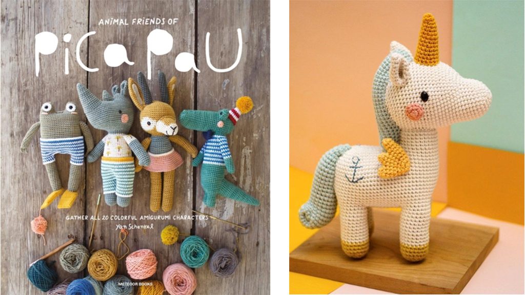 Boek: Pica Pau Animal friends haken